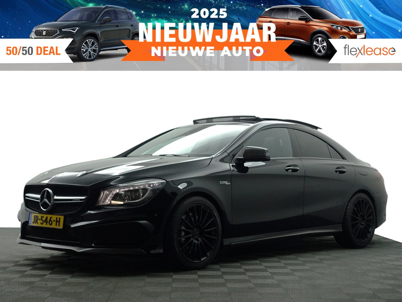 Mercedes-Benz CLA-Klasse - AMG 45 4MATIC Edition 1 Aut- Performance Interieur, Panodak, Harman Kardon, Memory, Xenon - AutoWereld.nl