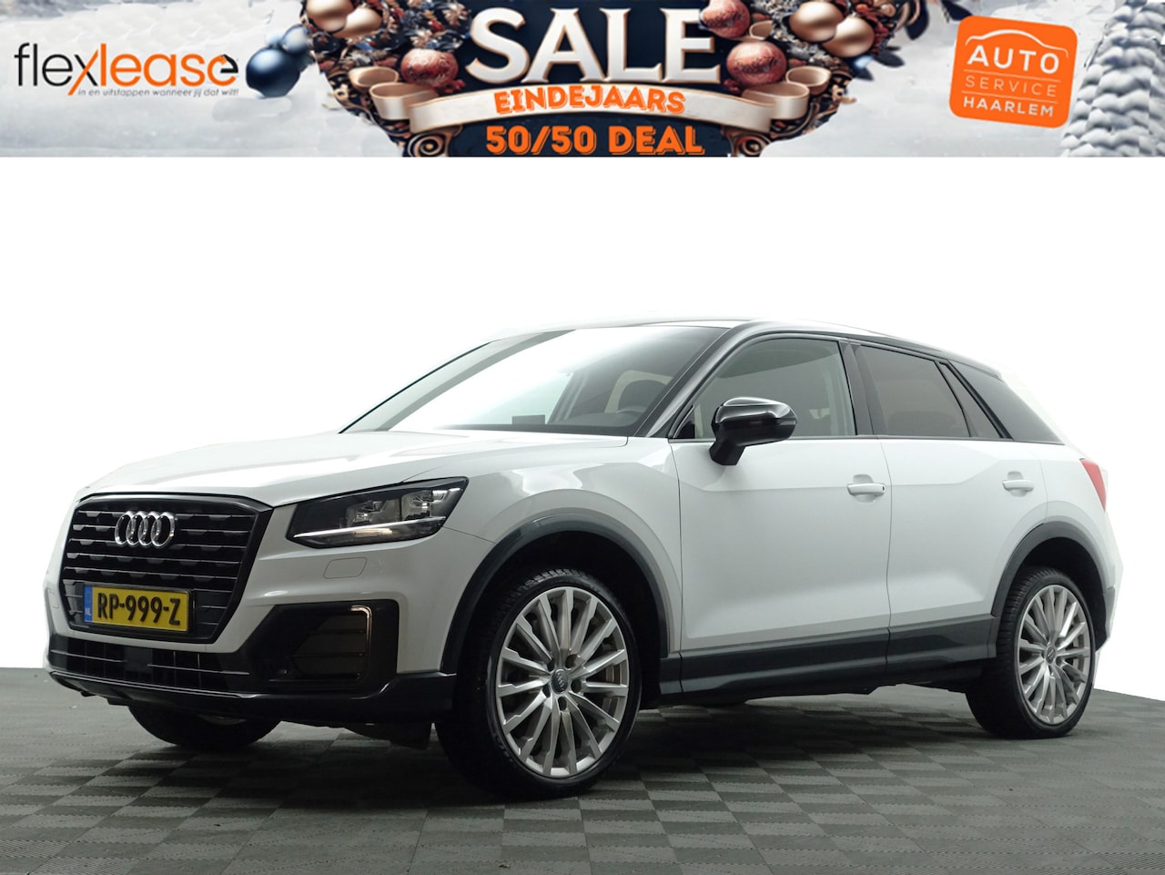 Audi Q2 - 1.0 TFSI S-line Aut- Two Tone, Navi, Park Assist, Led, Cruise, Trekhaak - AutoWereld.nl