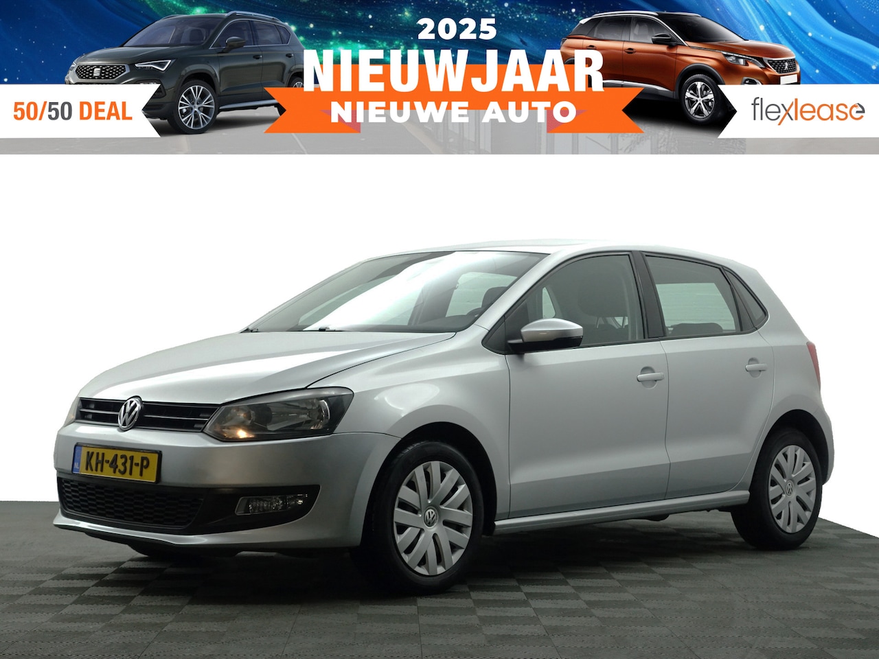 Volkswagen Polo - 1.4-16V Highline Aut- Nap 102dkm, Park Assist, Cruise, Clima, Elek Pakket - AutoWereld.nl