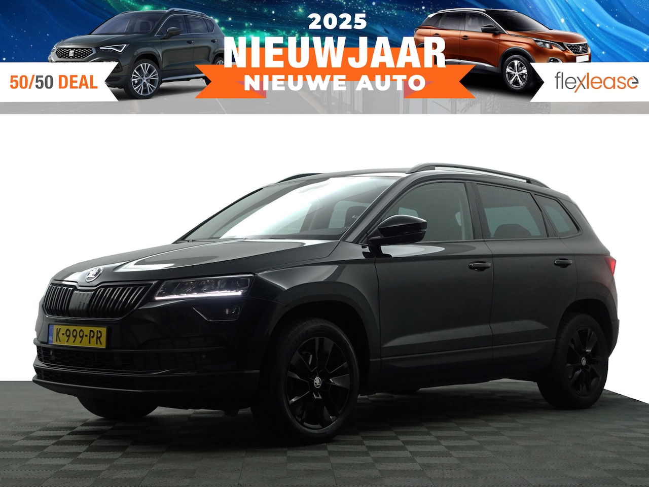 Skoda Karoq - 1.0 TSI Sport Edition Plus- RS Seats, CarPlay, Ada Cruise, Xenon Led, Keyless, Stoelverwar - AutoWereld.nl