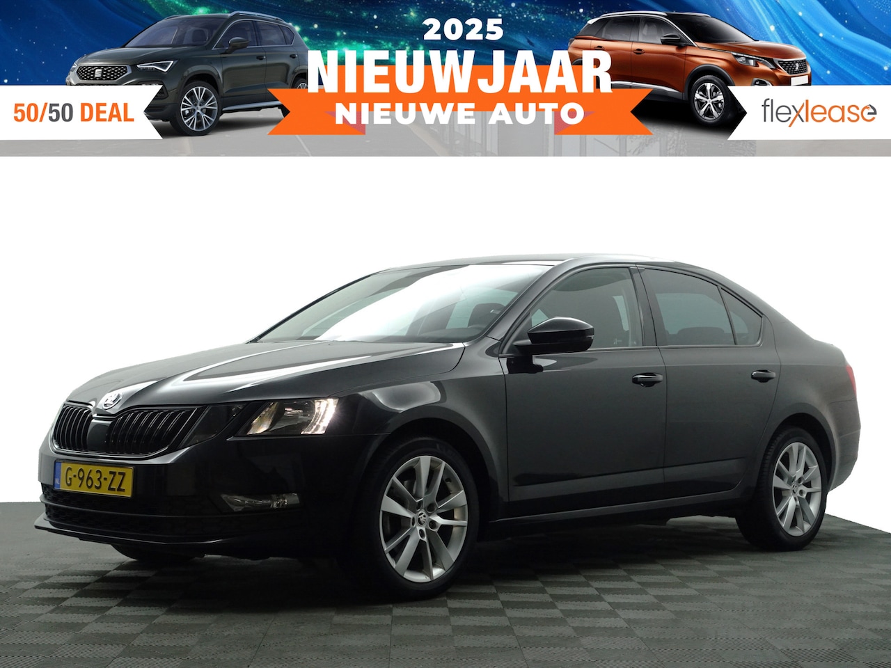 Skoda Octavia - 1.5 TSI 150pk Greentech Sportline Aut- CarPlay, Park Assist, Led, Navi, Clima, Cruise, Spo - AutoWereld.nl