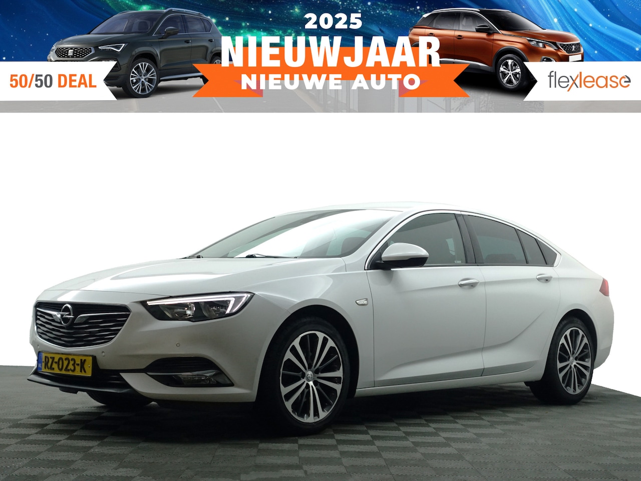 Opel Insignia Grand Sport - 1.5 Turbo OPC Line- Stuur/Stoelverwarming, Xenon Led, Lane Assist, Virtual Cockpit, Camera - AutoWereld.nl