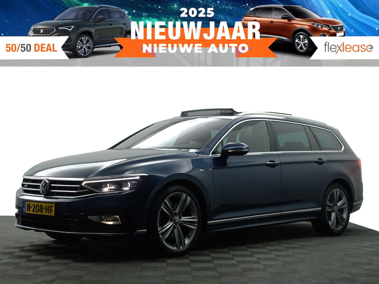 Volkswagen Passat Variant - 1.5 TSI R-Line Business+ Aut- Panodak, 360 Camera, Xenon led Matrix, Ergo Comfort, Elek Tr - AutoWereld.nl