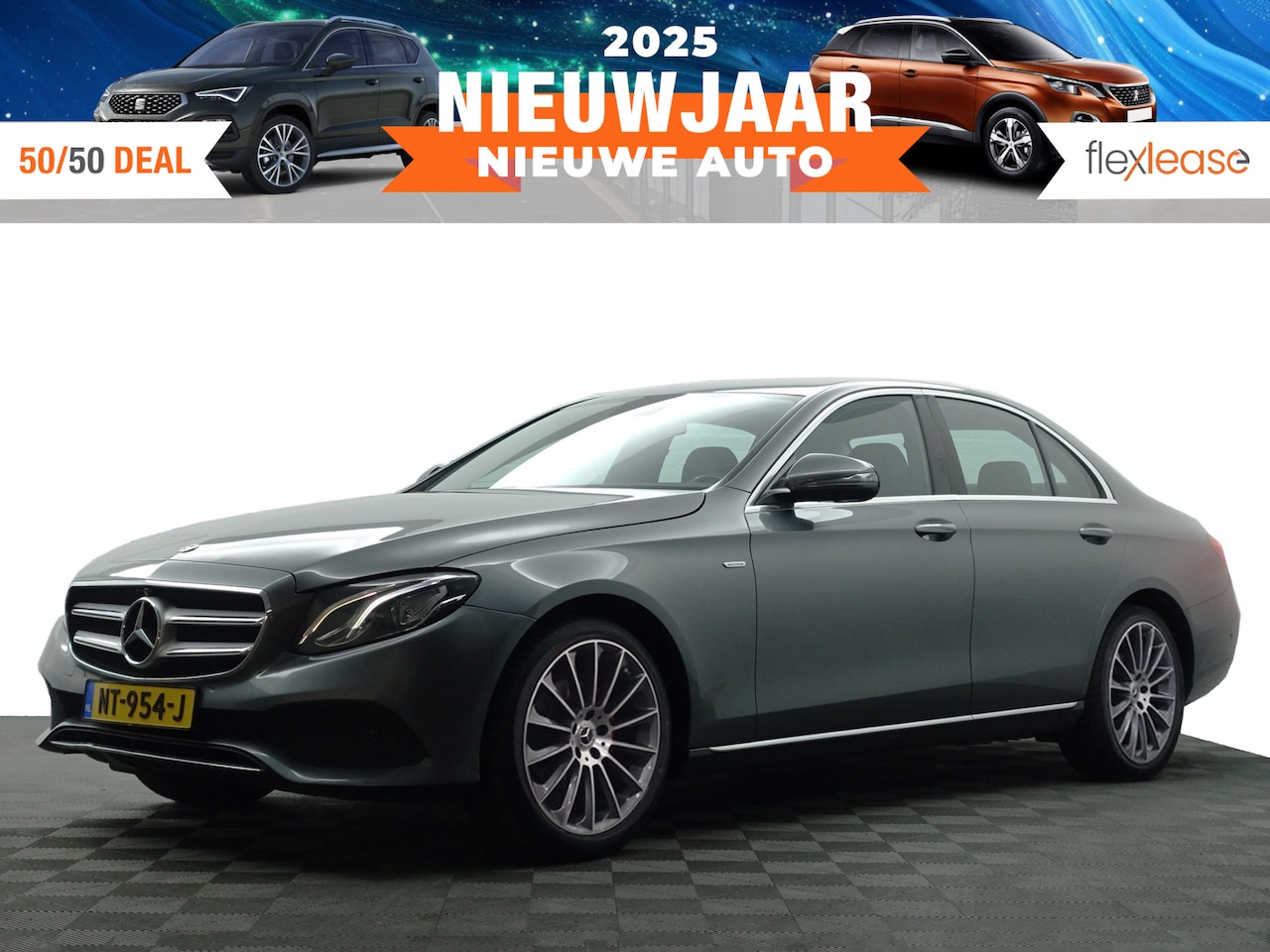 Mercedes-Benz E-klasse - 200 AMG Presige Aut- Sfeerverlichting, 360 Camera, Lane Assist, Park Assist, Xenon Led, Le - AutoWereld.nl