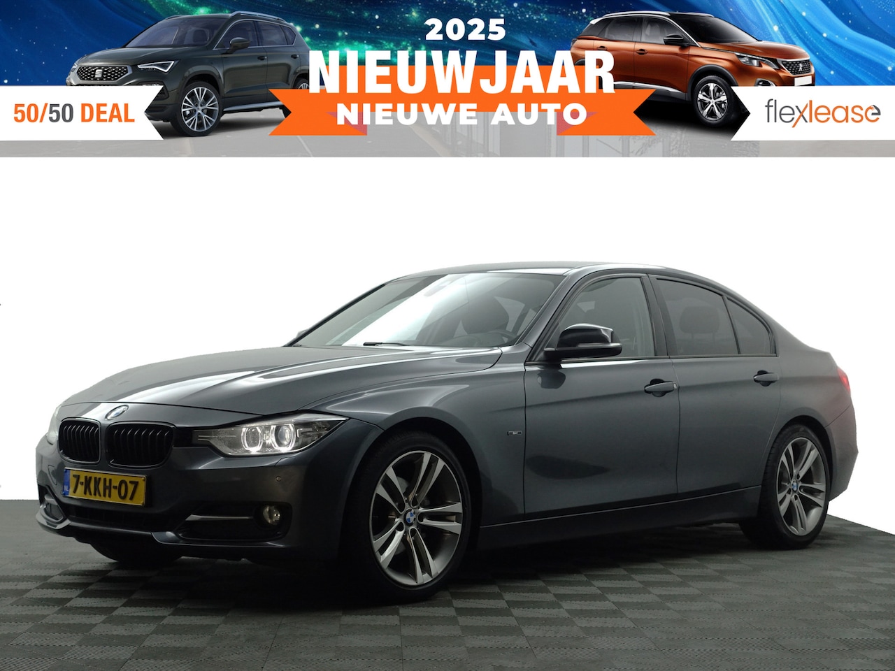 BMW 3-serie - 320i EfficientDynamics M Sport- Harman Kardon, Head Up, Sfeerverlichting, Xenon Led, Sport - AutoWereld.nl