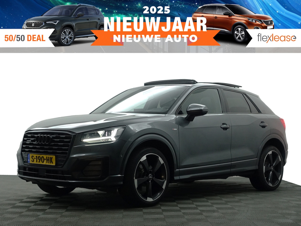 Audi Q2 - 2.0 TFSI 191pk Quattro S Edition 1 Aut- Panoramadak, Sfeerverlichting, Bang Olufsen, Keyle - AutoWereld.nl