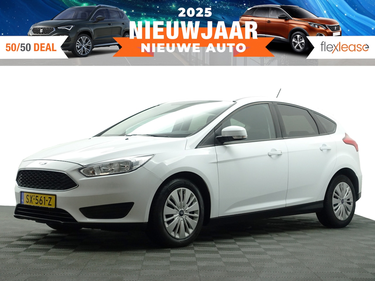 Ford Focus - 1.0 Trend- 60dkm, Privacy Glass, Clima, Comfort Interieur, Dealer onderhouden, MF Stuur - AutoWereld.nl