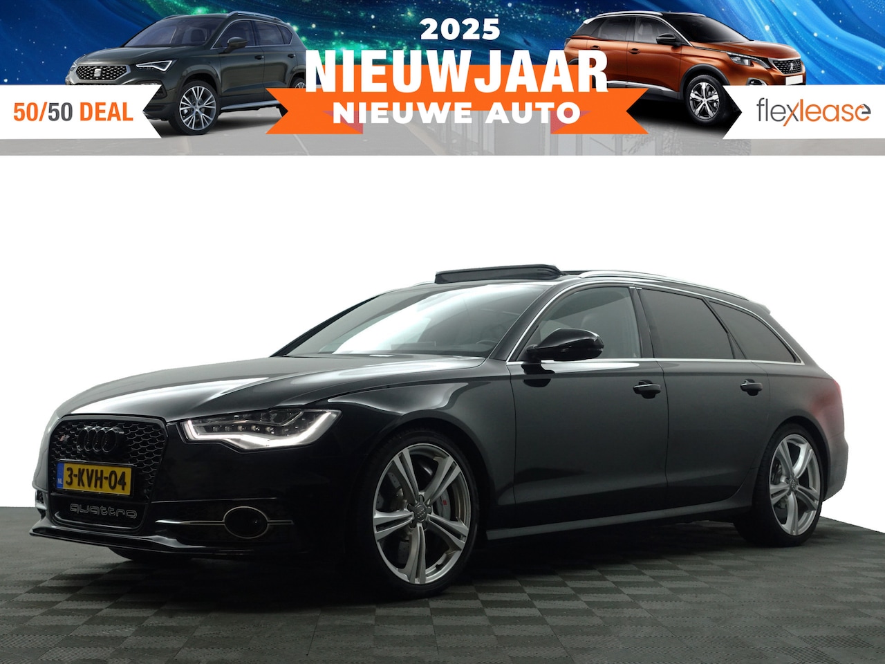 Audi S6 - Avant 4.0 TFSI Performance Quattro Pro Line Plus- Ceramic remmen, Carbon, Design Interieur - AutoWereld.nl