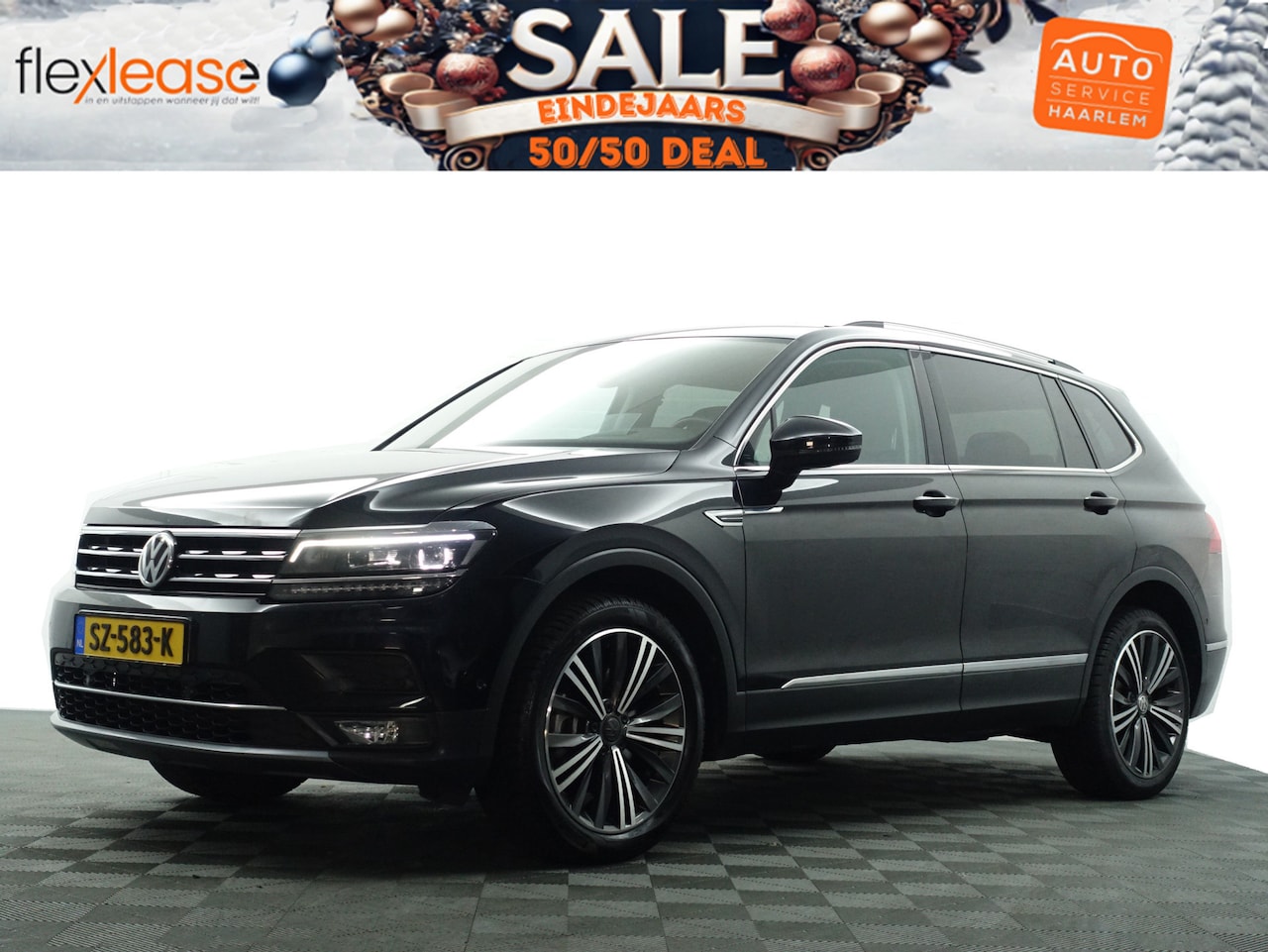 Volkswagen Tiguan Allspace - 1.4 TSI Highline+ Aut- 7 Pers, Keyless, Stuur/Stoelverwarming, Memory, Sfeerverlichting, A - AutoWereld.nl