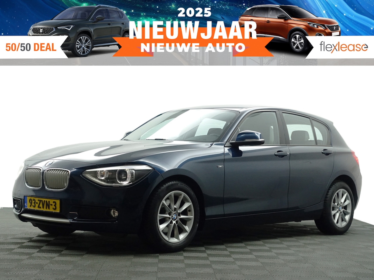 BMW 1-serie - 116i High Executive Sport- Xenon Led, Park Assist, Sport Interieur, Sfeerverlichting, Dyna - AutoWereld.nl