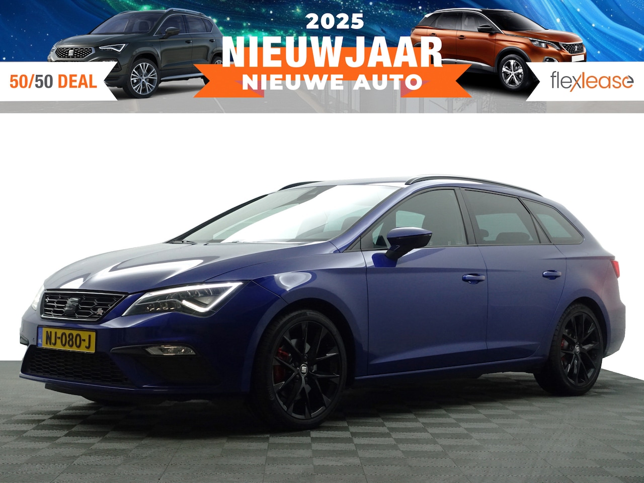 Seat Leon ST - 1.8 TSI FR Intense- CarPlay, Sfeerverlichting, Xenon Led, Dynamic Select, Keyless, Park As - AutoWereld.nl