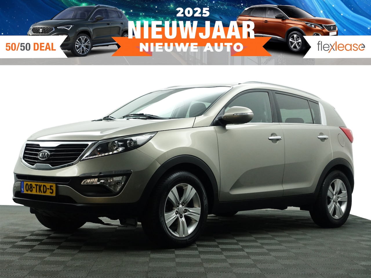 Kia Sportage - 1.6 GDI X-ecutive Plus Pack- Camera, Navi, Clima, Cruise, Park Assist, Xenon Led, Sport In - AutoWereld.nl