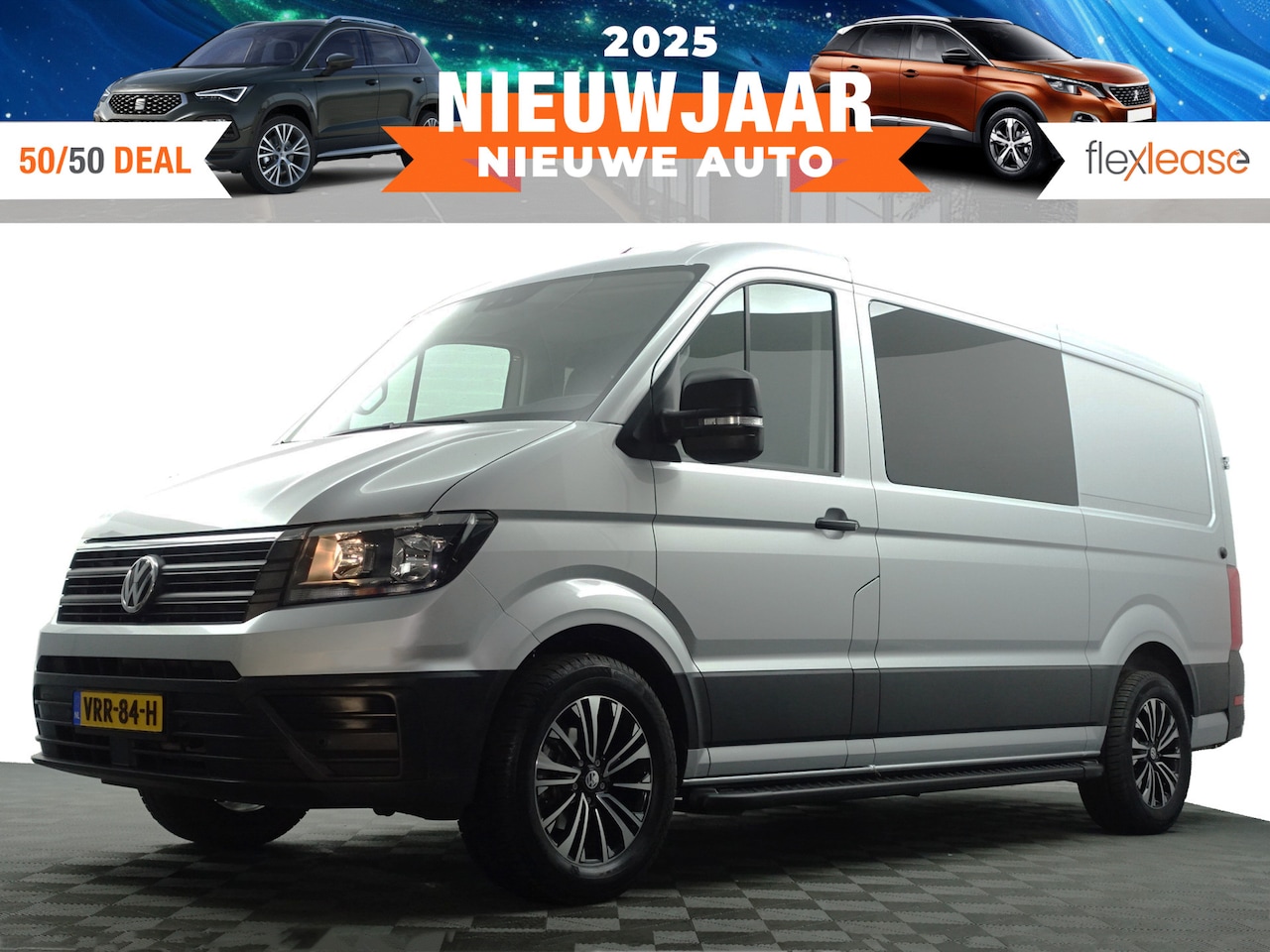 Volkswagen Crafter - 35 2.0 TDI Euro 6 L2H1 Highline Aut- Dubbele Cabine, 5/6 Pers, Massage Stoelen, Stoelverwa - AutoWereld.nl