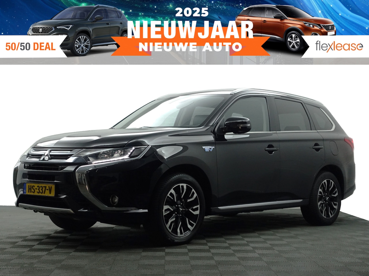 Mitsubishi Outlander - 2.0 PHEV instyle+ Aut- Schuifdak, 360 Camera, Xenon Led, Stuur/Stoelverwarming, Ada Cruise - AutoWereld.nl