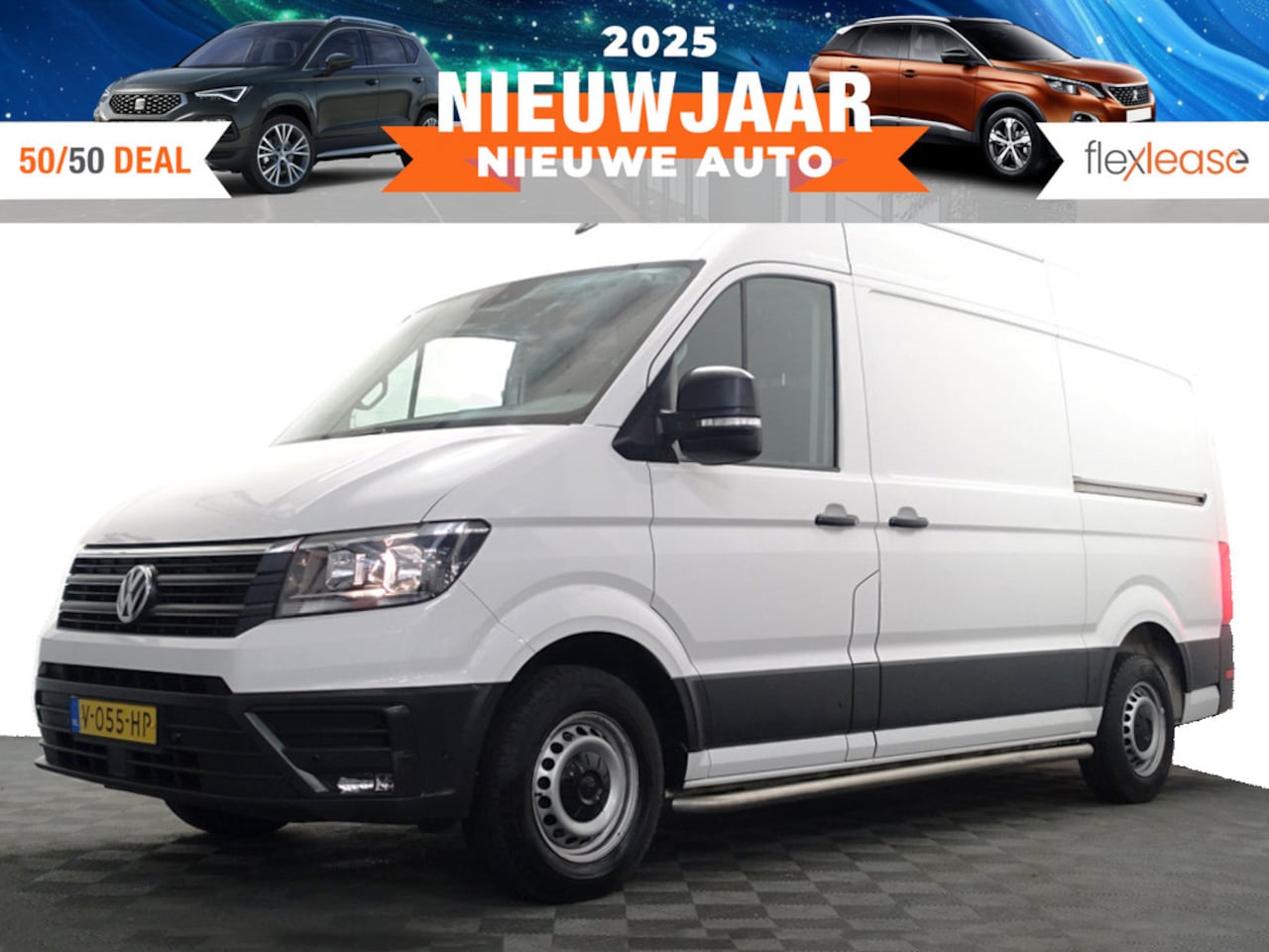 Volkswagen Crafter - 35 2.0 TDI Euro 6 L2H2 Highline 2x Schuifdeur, Navi, Camera, Ergocomfort - AutoWereld.nl