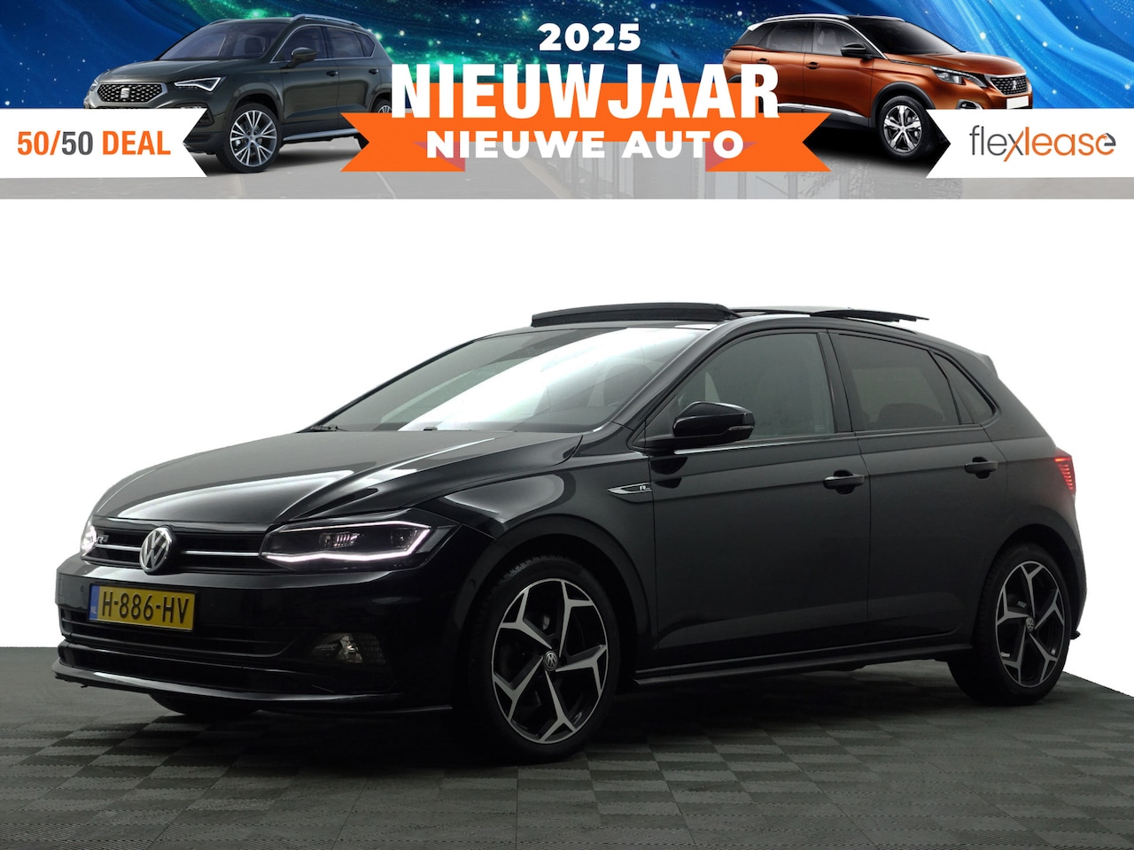 Volkswagen Polo - 1.0 TSI R Line Aut- Panodak, Xenon Led, CarPlay, Dynamic Select, Keyless, Virtual Cockpit, - AutoWereld.nl