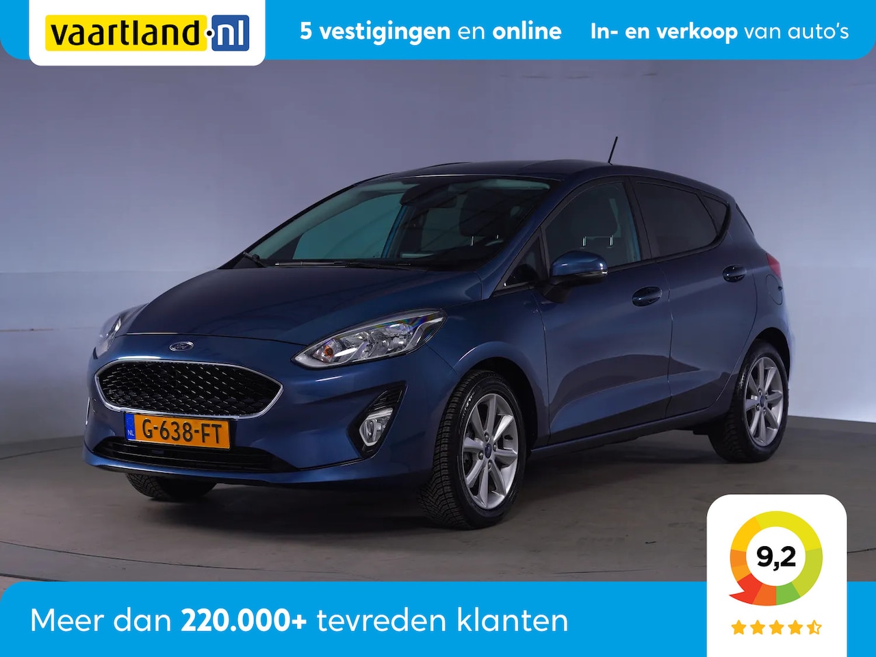 Ford Fiesta - 1.1 Trend 5-drs [ Airco Apple Carplay/Android Auto Verwarmde voorruit ] - AutoWereld.nl