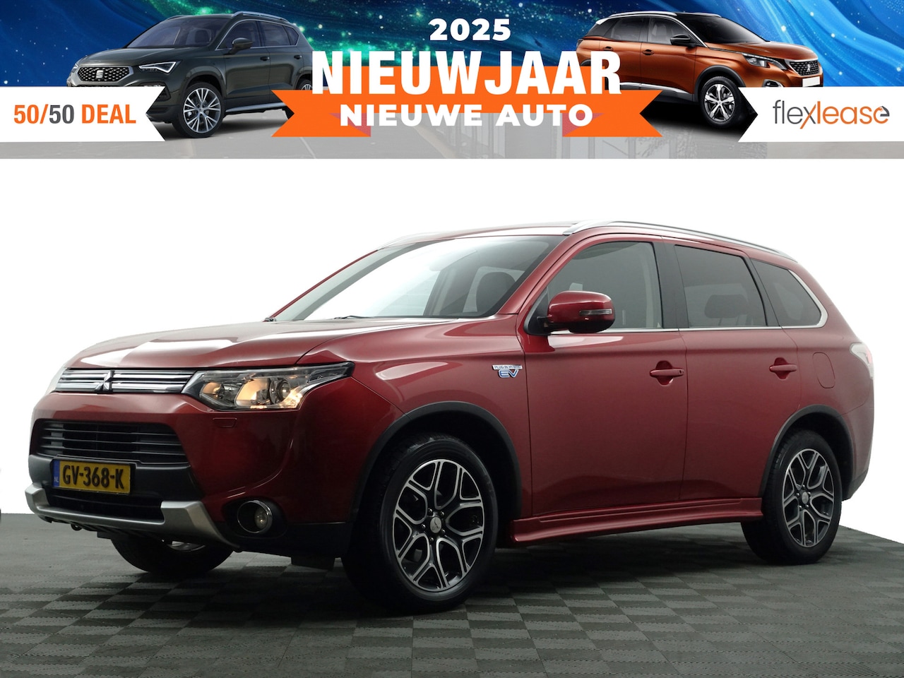 Mitsubishi Outlander Sport - 2.0 PHEV X-Line Aut- Schuifdak, Stoelverwarming, Camera, Park Assist, Trekhaak, Lane Assis - AutoWereld.nl