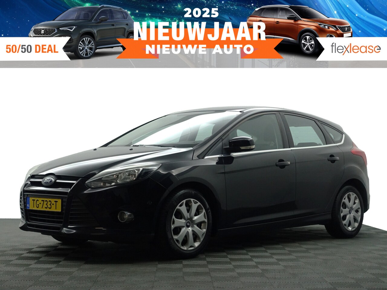 Ford Focus - 1.0 EcoBoost Lease Titanium- Stoelverwarming, Park Assist, Clima, Sport Interieur, Park Pi - AutoWereld.nl