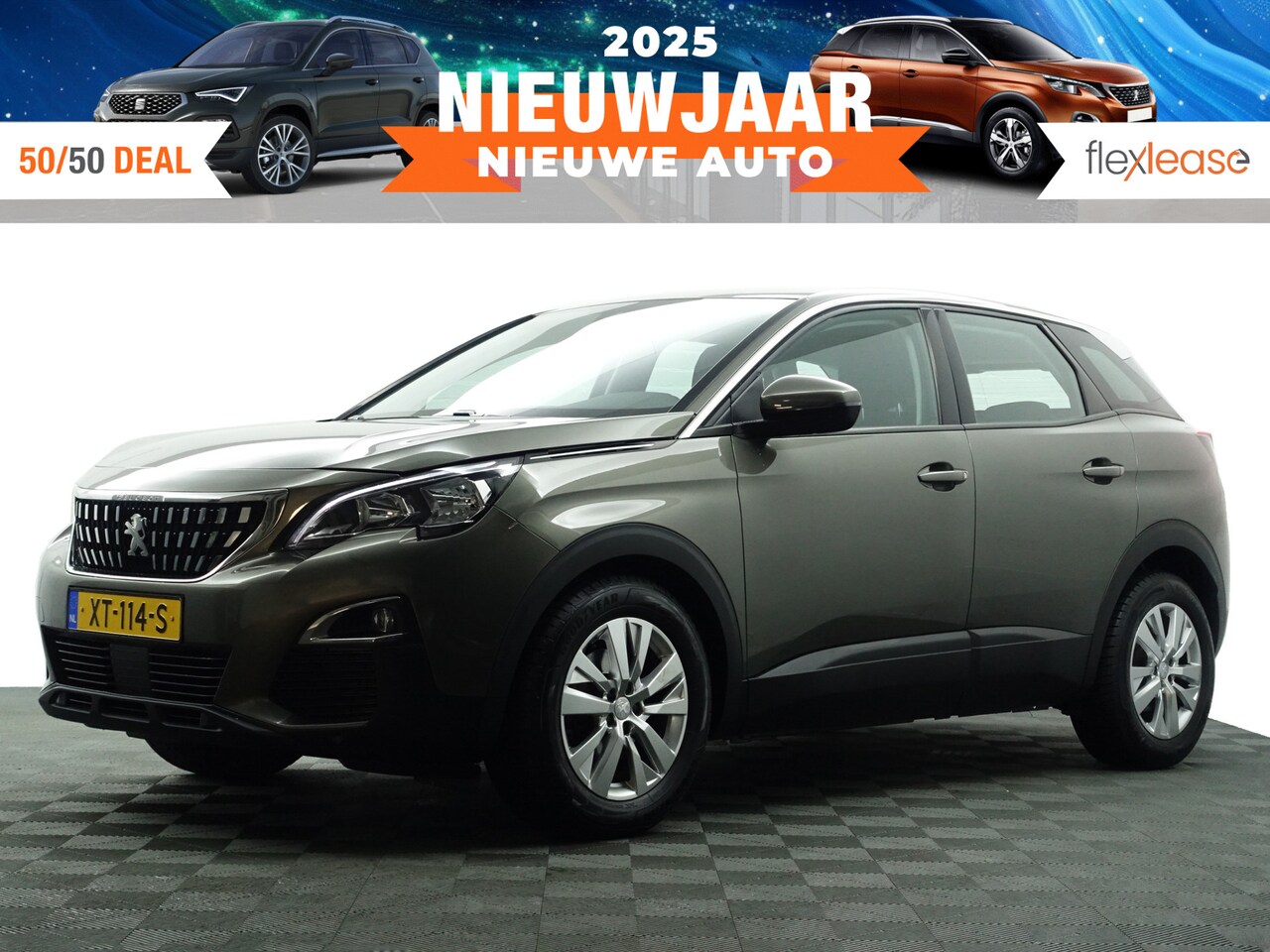 Peugeot 3008 - 1.2 PureTech Executive Aut- Carplay, Carbon, Xenon Led, Ada Cruise, Dynamic Select, Park A - AutoWereld.nl