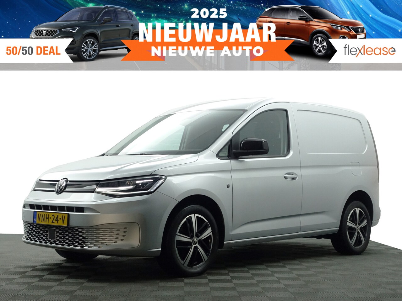 Volkswagen Caddy Cargo - 2.0 TDI 1st Edition Aut- Xenon Led, CarPlay, Ergo Comfort, Keyless, Camera, Ada Cruise, Vi - AutoWereld.nl