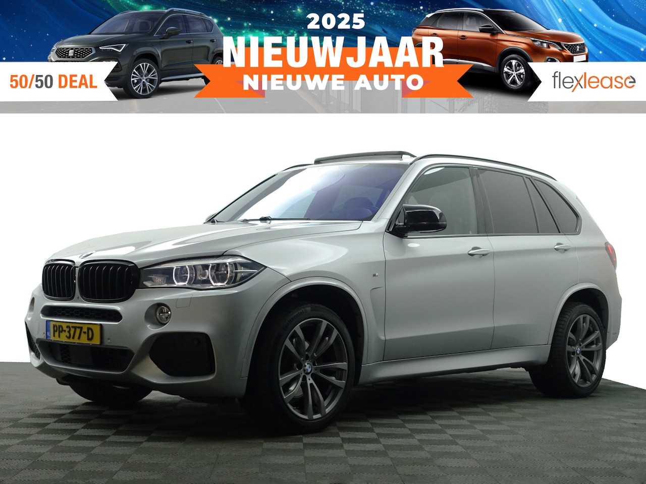 BMW X5 - xDrive30d M Performance Aut- Virtual Cockpit, Panoramadak, Harman Kardon, Carbon,  Memory, - AutoWereld.nl