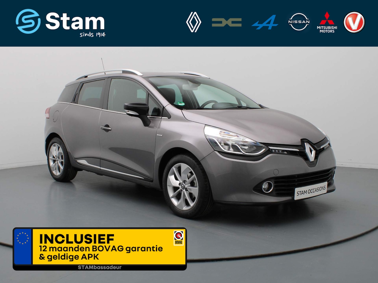 Renault Clio Estate - TCe 90pk Limited Climate | Cruise | Navi | Parksens. achter - AutoWereld.nl