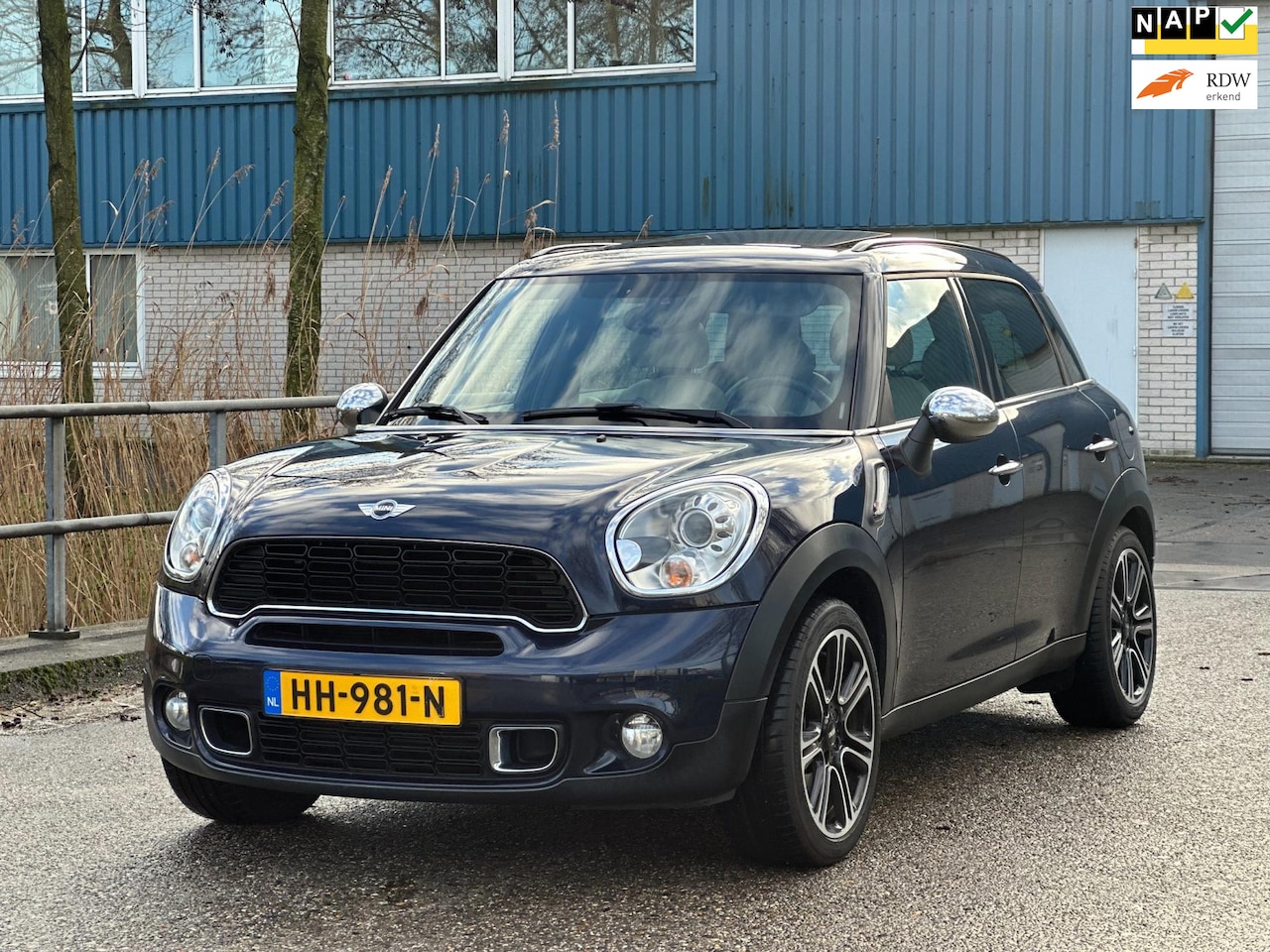 MINI Countryman - Mini 1.6 Cooper S Pepper PANO! NAVI! Leder! Xenon! Nette auto! - AutoWereld.nl