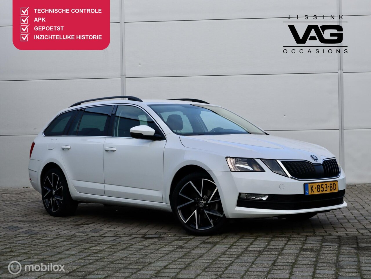 Skoda Octavia Combi - 1.0 TSI Camera Trekhaak LED PDC Cruise - AutoWereld.nl