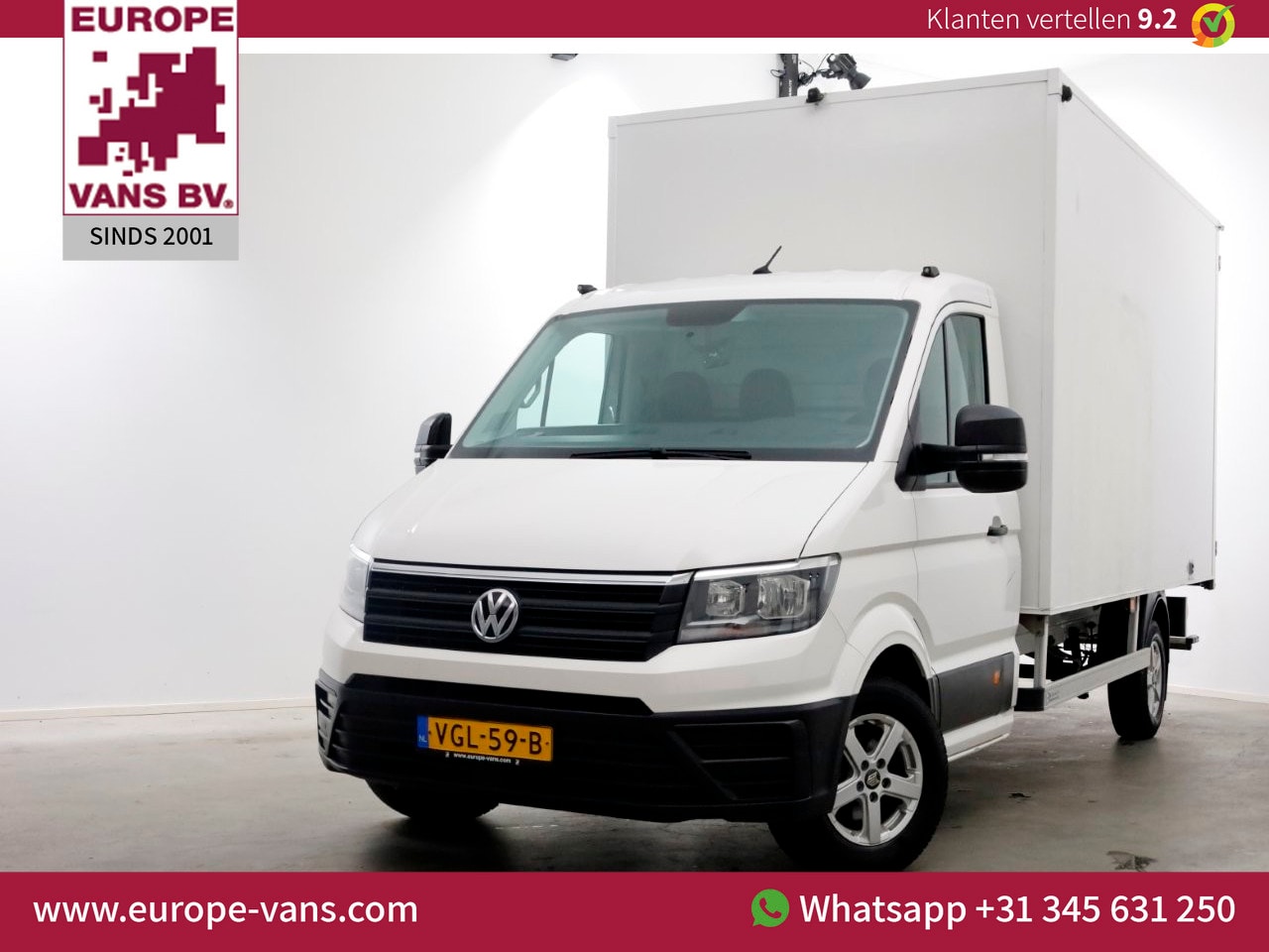 Volkswagen Crafter - 35 2.0 TDI Bakwagen met achterdeuren en zijdeur 02-2020 - AutoWereld.nl