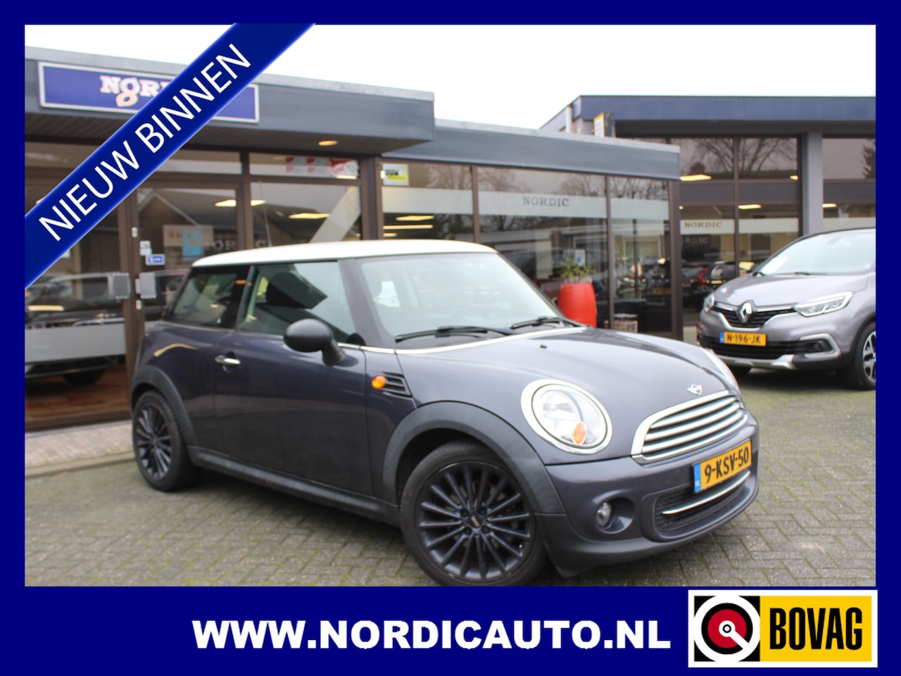 MINI Cooper - MINI 1.6 PEPPER / CLIMATE CONTROL - CRUISE RECENT BEURT GEHAD BIJ 103146 KM - AutoWereld.nl