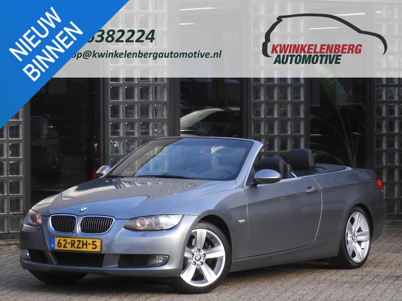 BMW 3-serie Cabrio - 325i HIGH EXECUTIVE/ KEYLESS/ LEER/ 4 NWE BANDEN/ - AutoWereld.nl