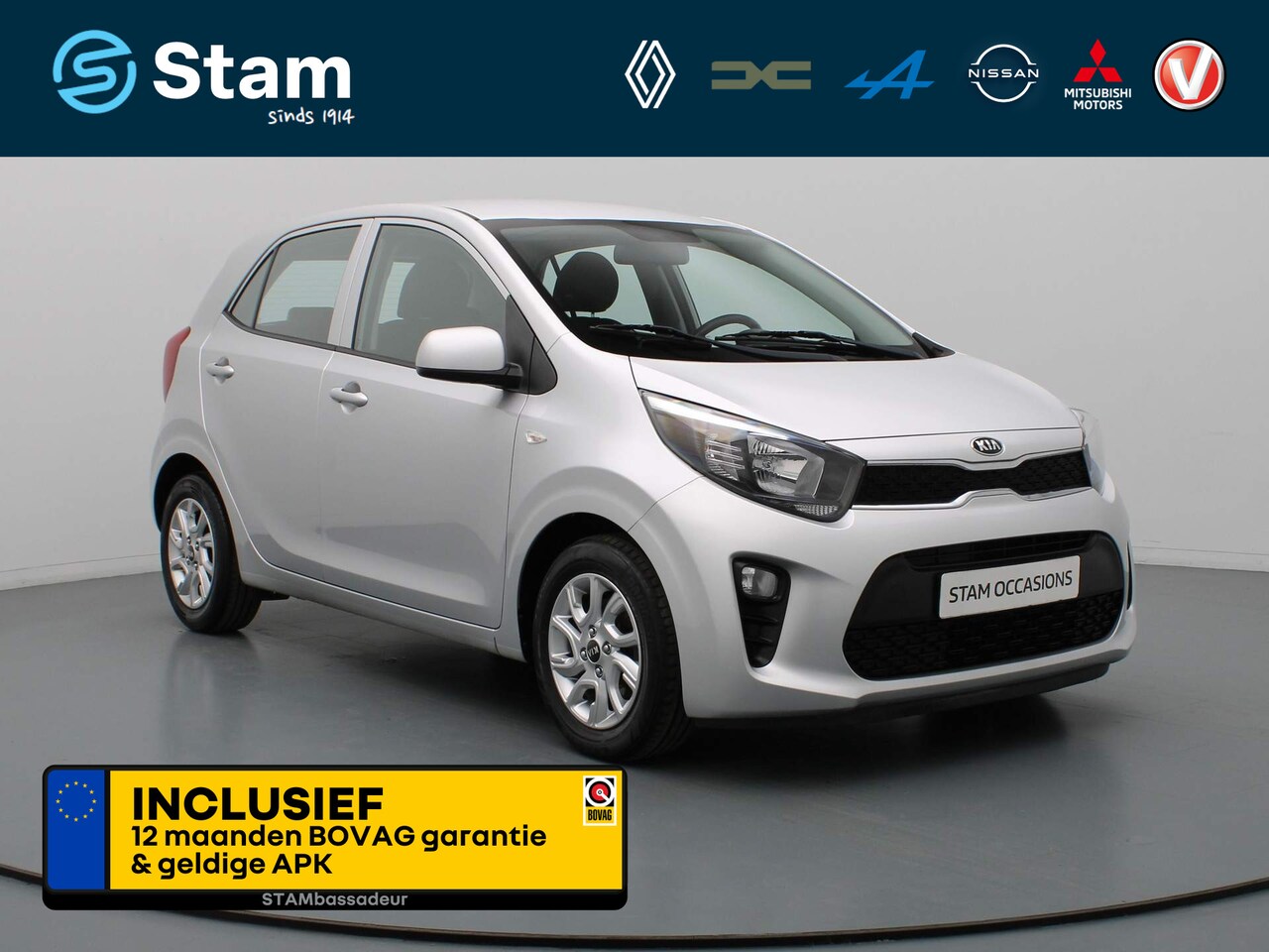 Kia Picanto - 67pk MPi ComfortPlusLine Airco | Carplay | Camera | Navi - AutoWereld.nl