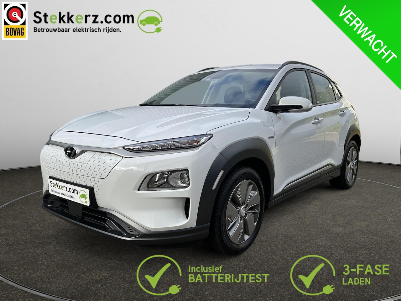 Hyundai Kona Electric - EV Comfort Smart 64 kWh 3 Fase, warmtepomp - AutoWereld.nl