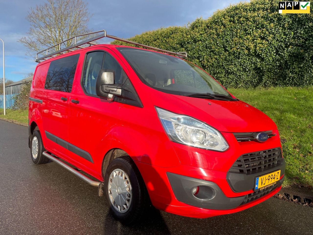 Ford Transit Custom - 270 2.2 TDCI L1H1 Airco - Navi - Imperial - APK 02-2026 - 3 zits - AutoWereld.nl