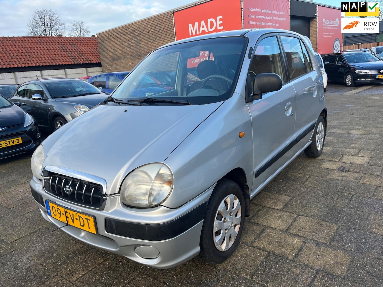 Hyundai Atos Spirit - 1.0i SLX / automaat NAP lage Km!!! - AutoWereld.nl