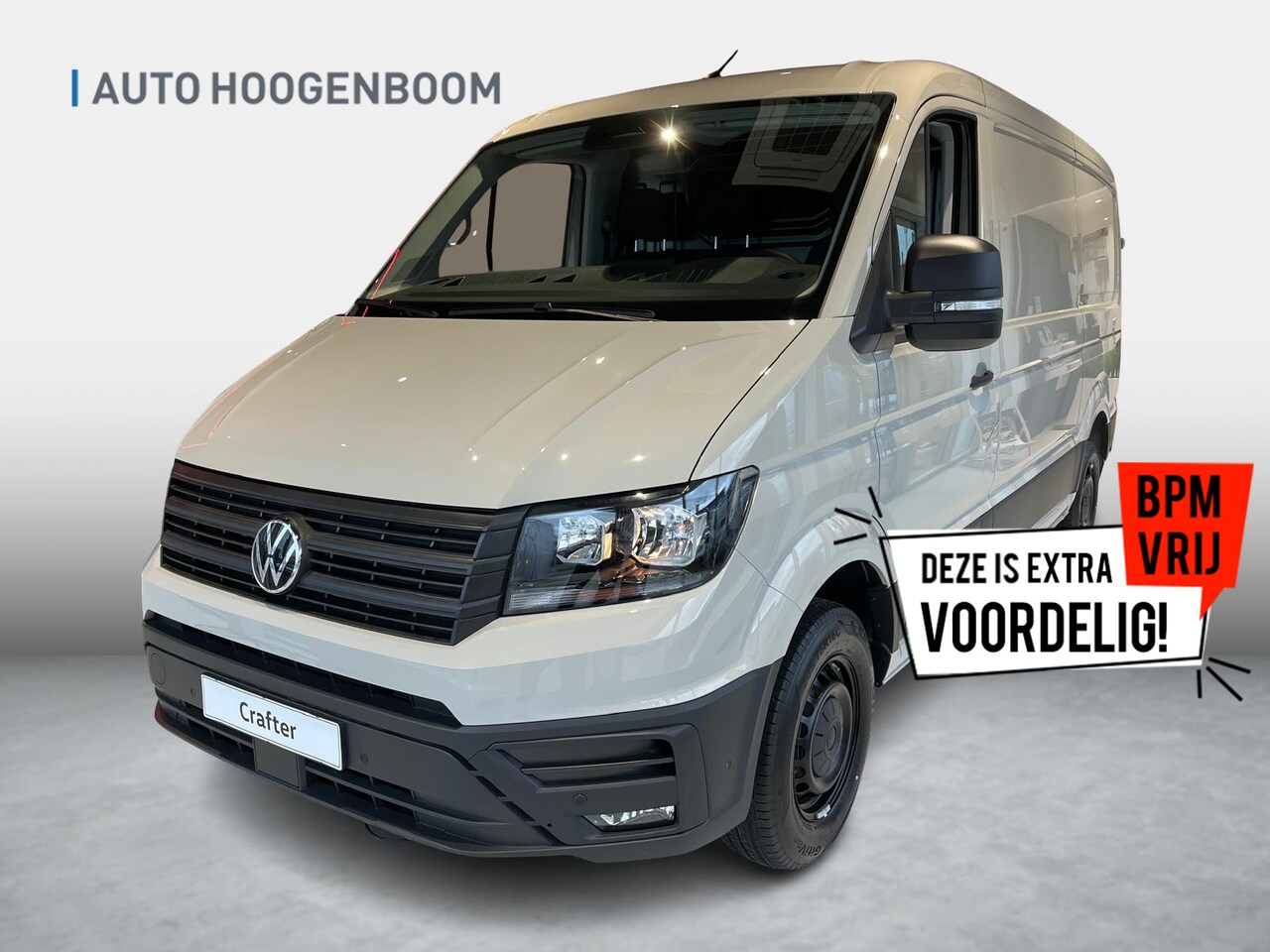 Volkswagen Crafter - Bedrijfswagens 35 2.0 TDI L3H2 Highline 140 pk 103 kW 8 versn DSG | BPM vrij | Bijrijdersb - AutoWereld.nl