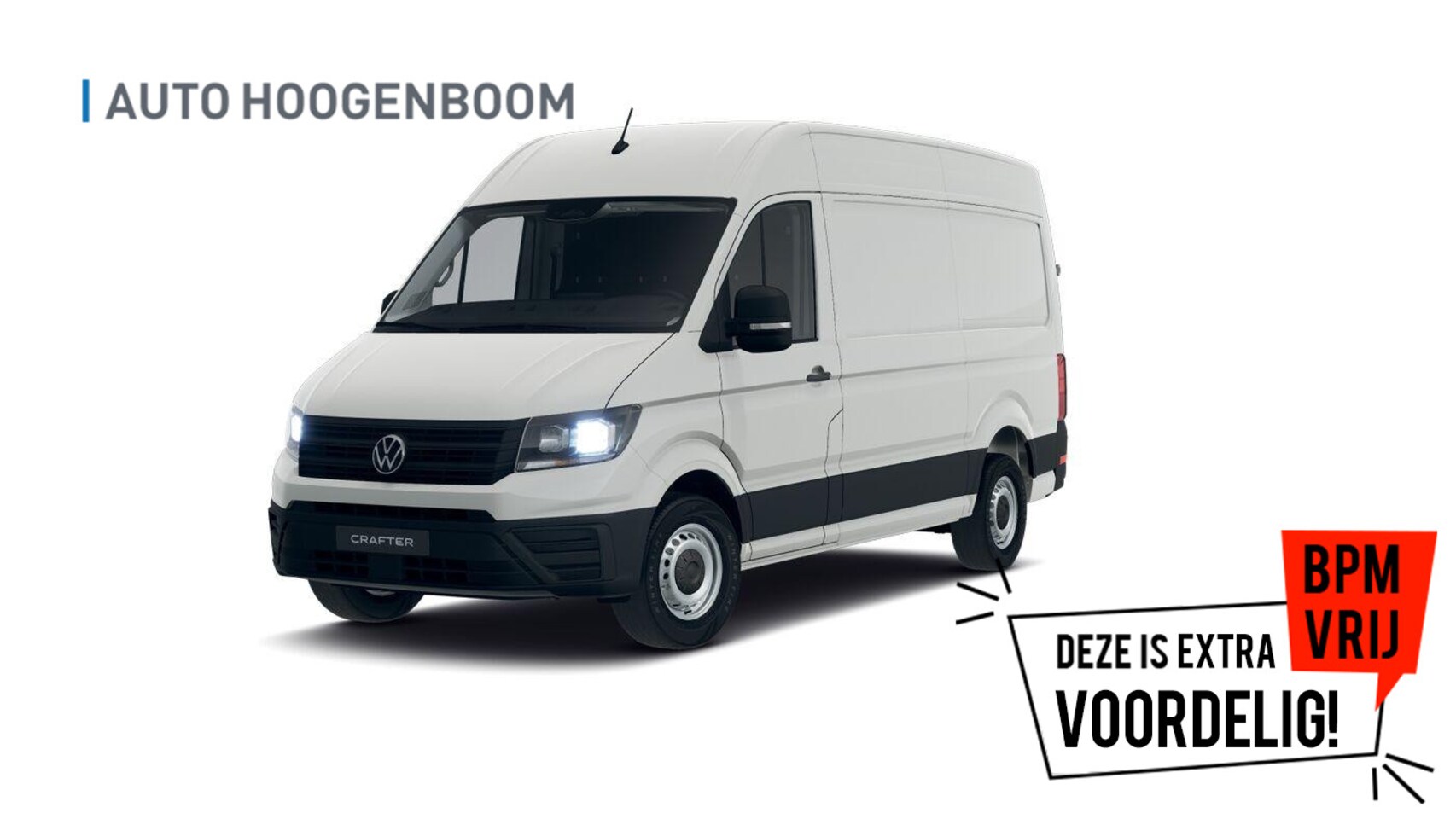 Volkswagen Crafter - Bedrijfswagens Trendline L3H3 35 (140 pk) 103 kW pk 6 versn. Hand | Vierseizoensbanden | T - AutoWereld.nl