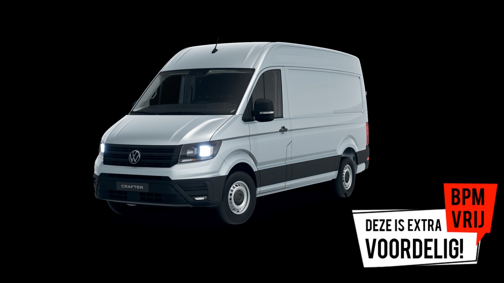 Volkswagen Crafter - Bedrijfswagens 2.0 35 TDI L3H3 Highline 103kW 140pk 8 versn. auto | Navigatiesysteem Disco - AutoWereld.nl