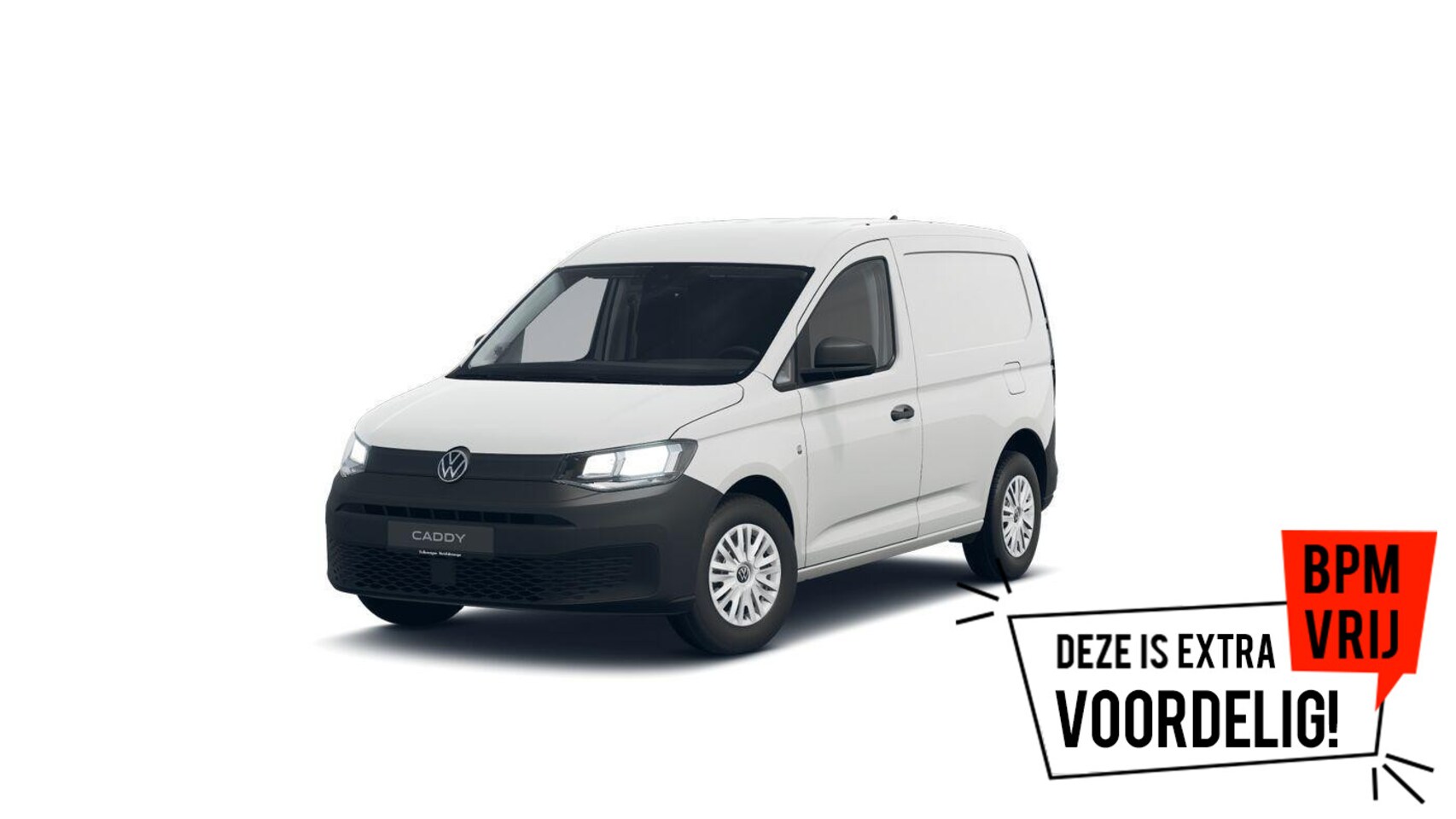 Volkswagen Caddy Cargo - Bedrijfswagens 2.0 TDI Comfort 102pk 75kW 6 versn. hand | BPM vrij | Trekhaak met vaste ko - AutoWereld.nl