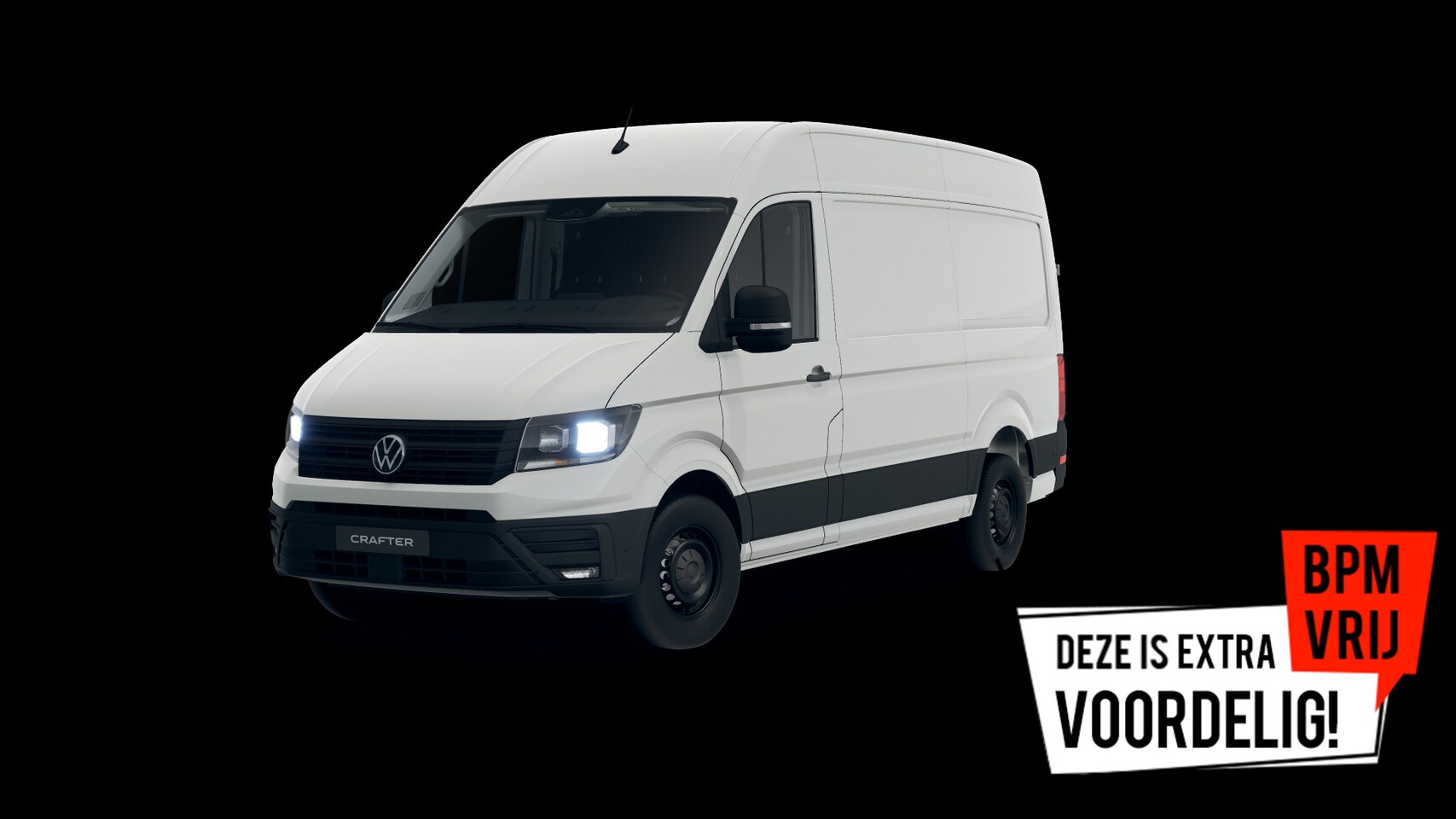 Volkswagen Crafter - Bedrijfswagens 2.0 35 TDI L3H3 Highline 103kW 140pk 8 versn. auto | BPM vrij | Navigatiesy - AutoWereld.nl