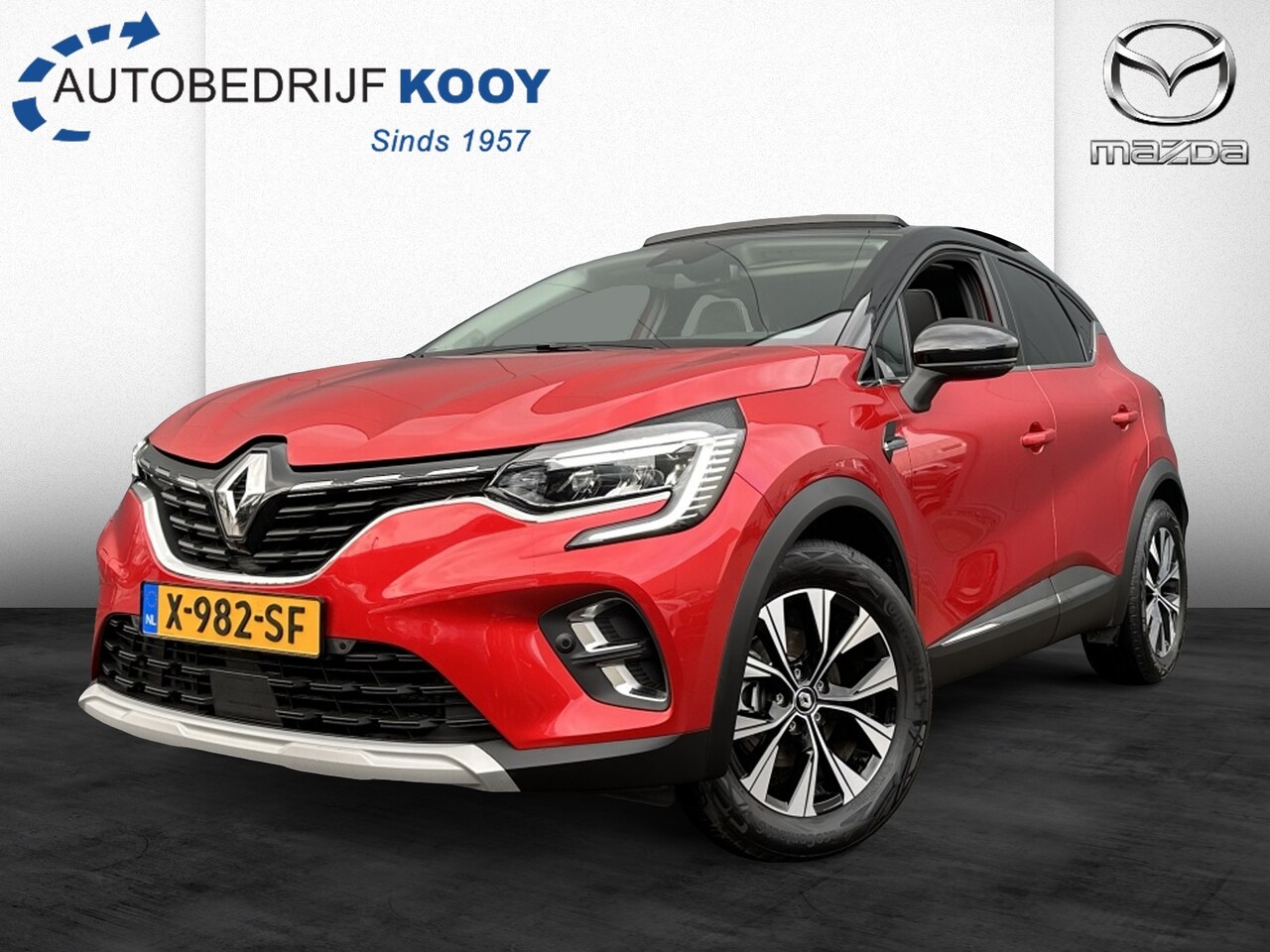 Renault Captur - 1.6 E-Tech Hybrid 145PK techno / Panoramdak / 1e eigenaar - AutoWereld.nl