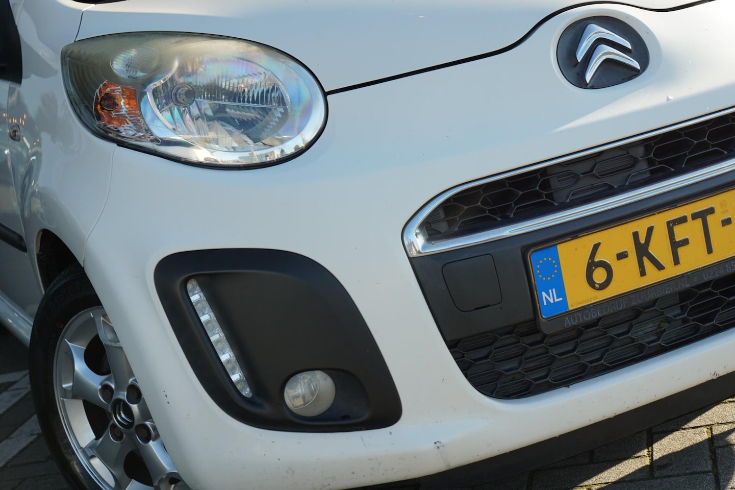 Citroën C1 - 1.0-12V Exclusive - Blanc Lipizan - Airco/LMV - Topper - AutoWereld.nl