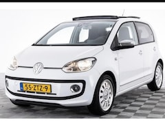 Volkswagen Up! - 1.0 high up BlueMotion | Panoramadak | Cruise Control | Apple Carplay | White Edtion | NAP