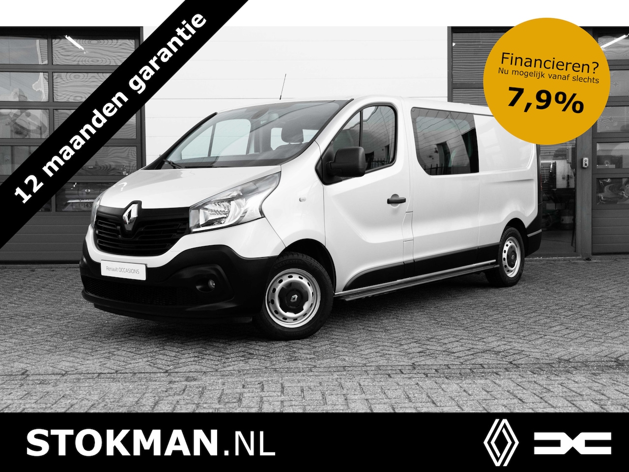 Renault Trafic - 1.6 dCi T29 125 PK L2H1 Dubbele Cabine Luxe Energy - AutoWereld.nl