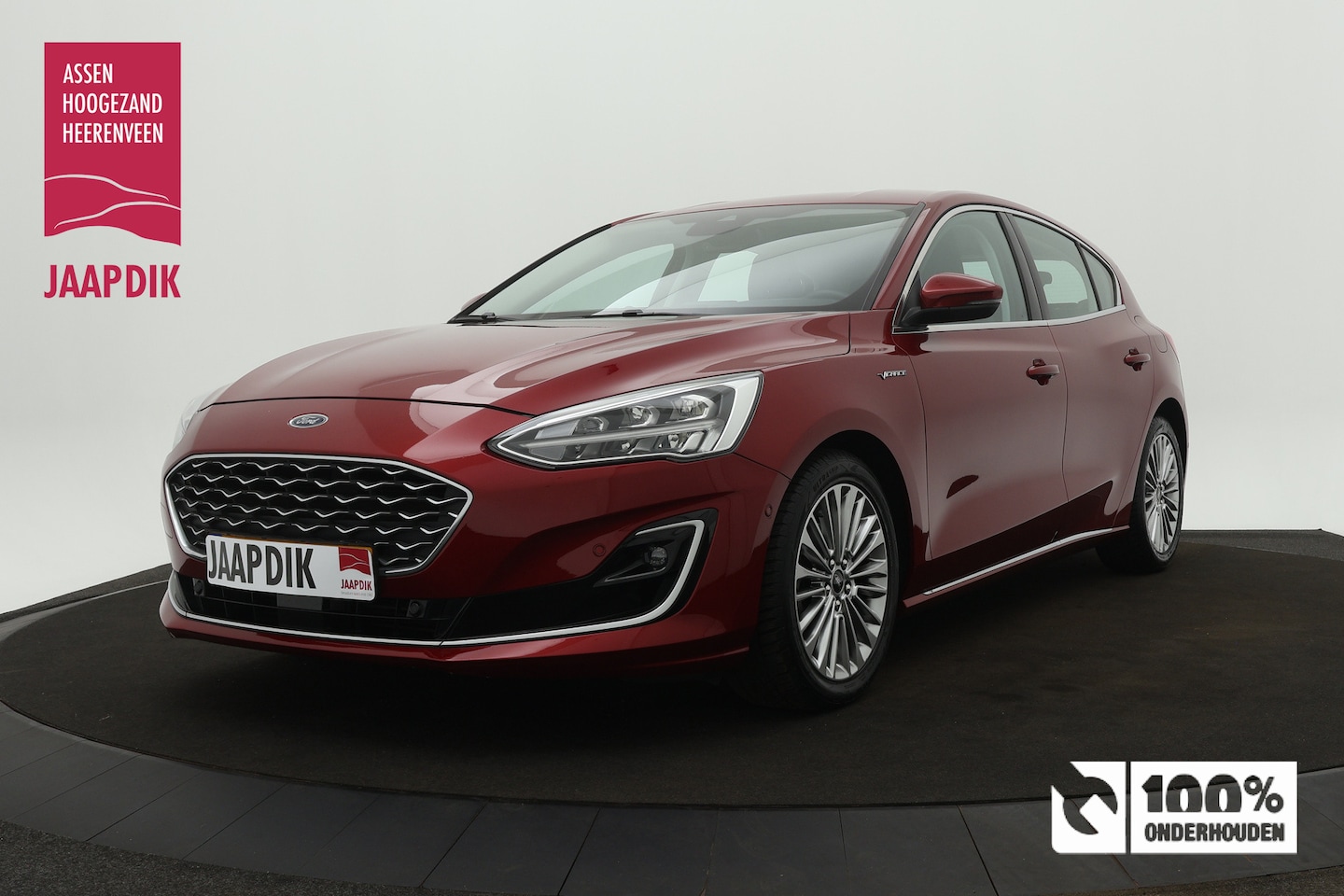 Ford Focus - BWJ 2019 / 1.0 EcoB 126PK Vignale / LEER/ CLIMA / FULL LED / NAVI / STOELVERW / VOORRUITVE - AutoWereld.nl