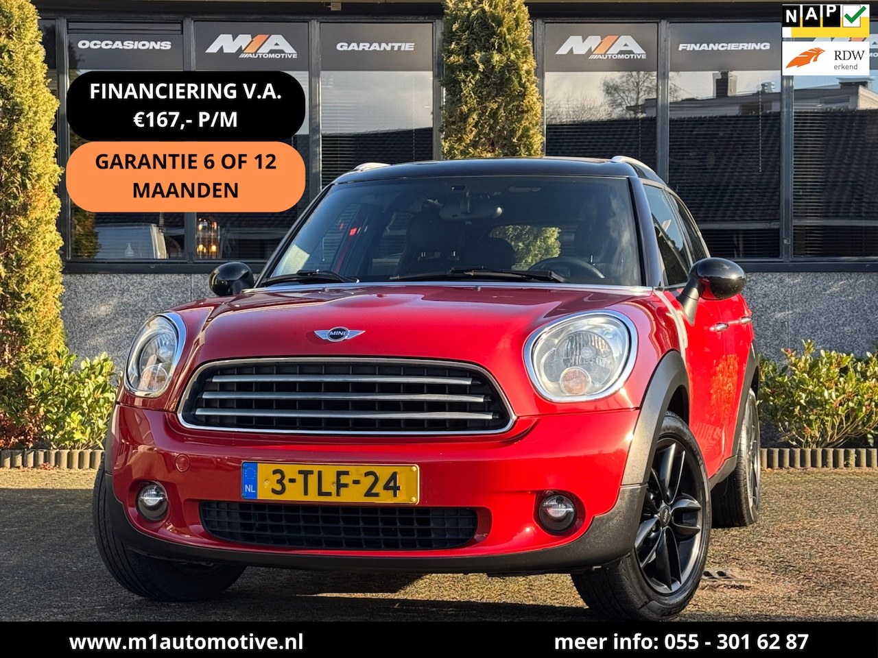 MINI Countryman - Mini 1.6 Cooper | Airco | Navi | Pano - AutoWereld.nl