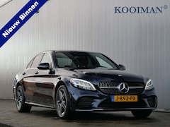 Mercedes-Benz C-klasse - 180 Business Solution 157pk AMG Automaat LED / Leder / Navigatie / Stoelverwarming