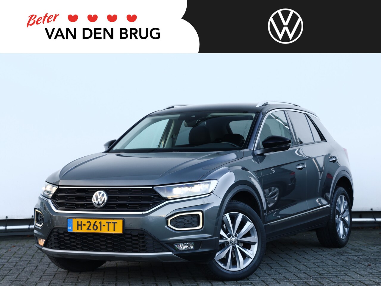 Volkswagen T-Roc - 1.5 TSI Style 150pk  | LED | Navigatie | Climate control | Cruise control | Camera | Stoel - AutoWereld.nl