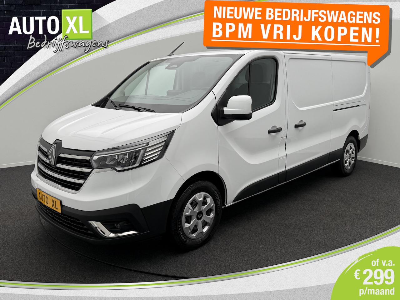 Renault Trafic - 2.0 Aut. 150 PK L2H1 Advance 3-Pers 2x Schuifdeur Trekhaak Clima - AutoWereld.nl